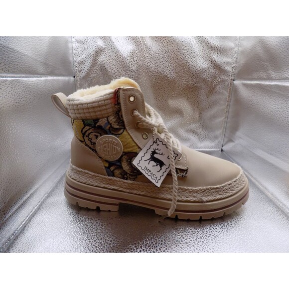 Balyghaioa Sports Fashion White Teddy Bears Men\'s Winter Boots Size 45/11.5 main image 5